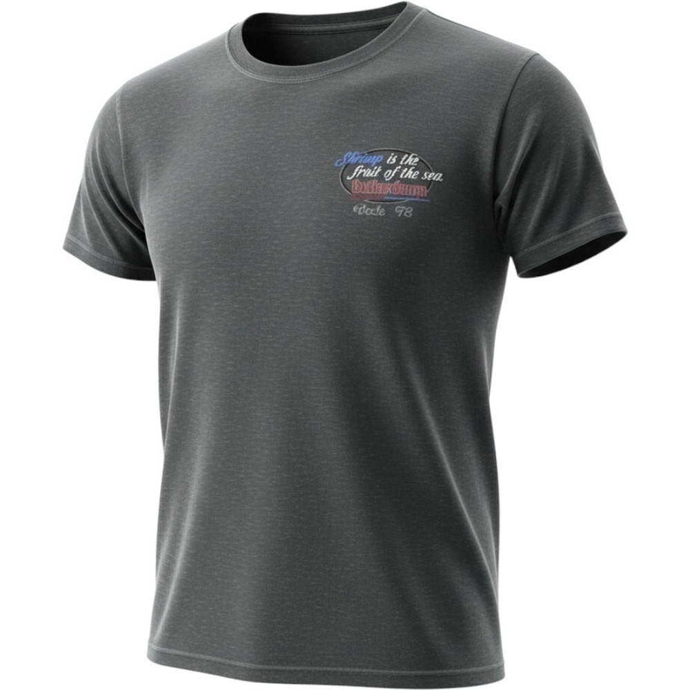 Bubba Gump Shrimp Co T-Shirt Mens XL Gray Forrest Gump Movie Quote Graphic Tee